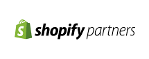 shopify partner logo black and green